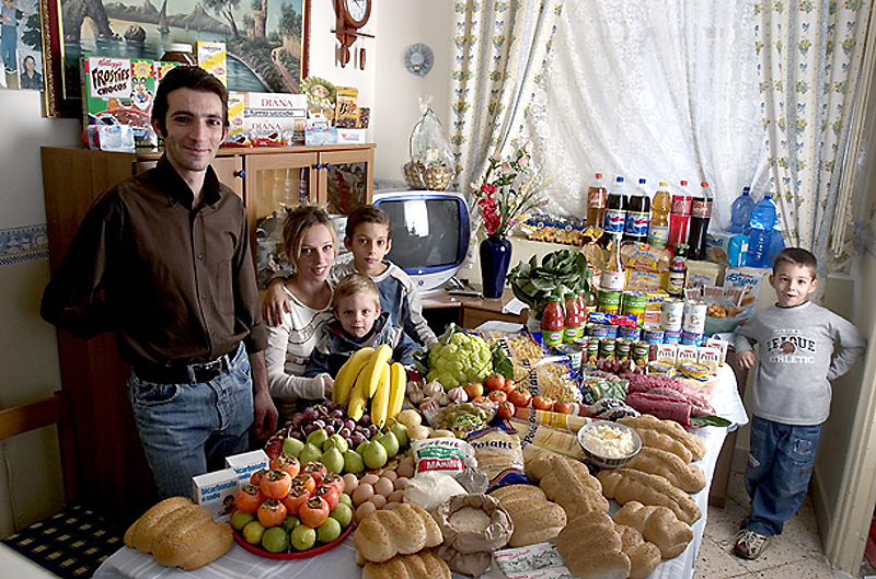 Фотография: Что едят в мире №3 - BigPicture.ru