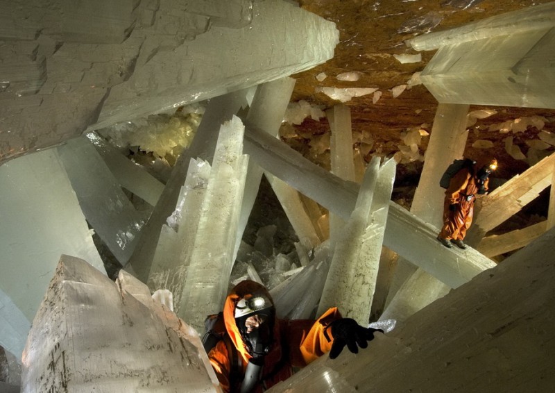 Фотография: Пещера гигантских кристаллов №1 - BigPicture.ru