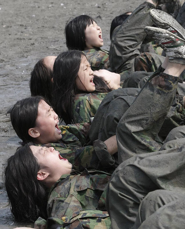Фотография: Военный лагерь для детей в Южной Корее №11 - BigPicture.ru