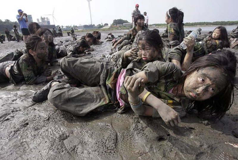 Фотография: Военный лагерь для детей в Южной Корее №2 - BigPicture.ru