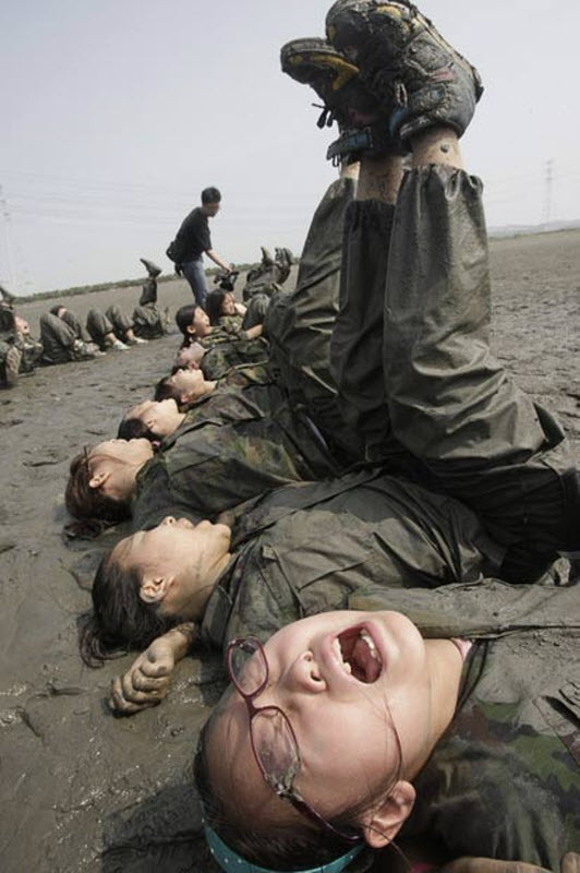 Фотография: Военный лагерь для детей в Южной Корее №4 - BigPicture.ru