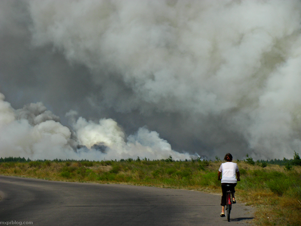 Фотография: Лесные пожары на востоке Украины №4 - BigPicture.ru