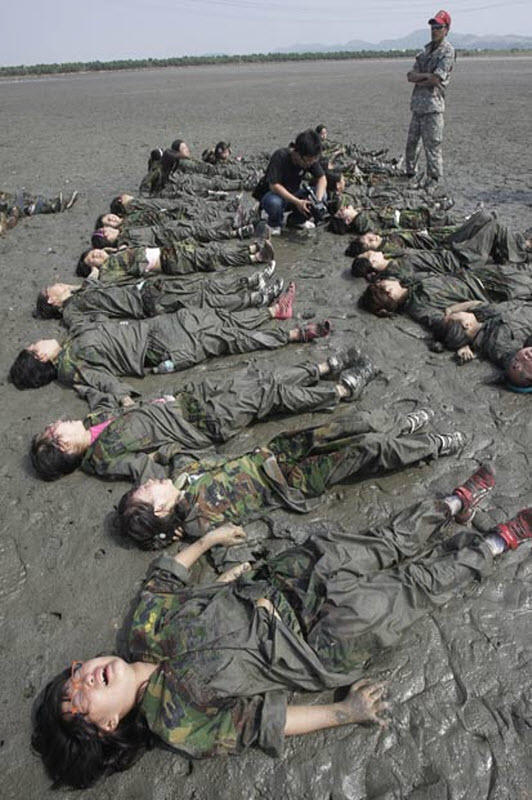 Фотография: Военный лагерь для детей в Южной Корее №10 - BigPicture.ru