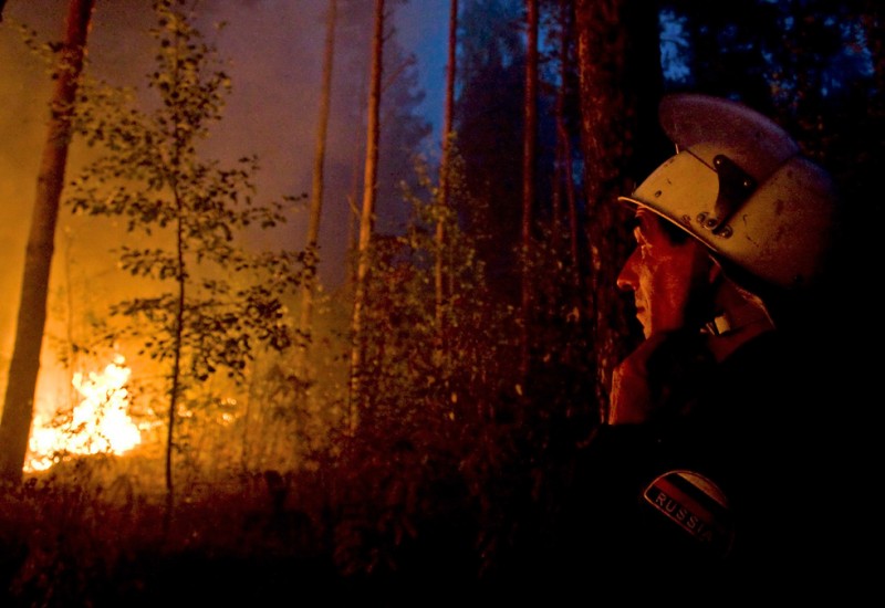 Фотография: Лесные пожары в России продолжаются (Часть 1) №1 - BigPicture.ru