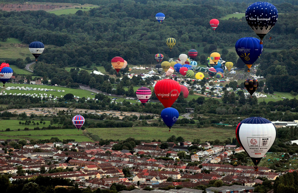 Фотография: Фестиваль воздушных шаров в Бристоле №21 - BigPicture.ru