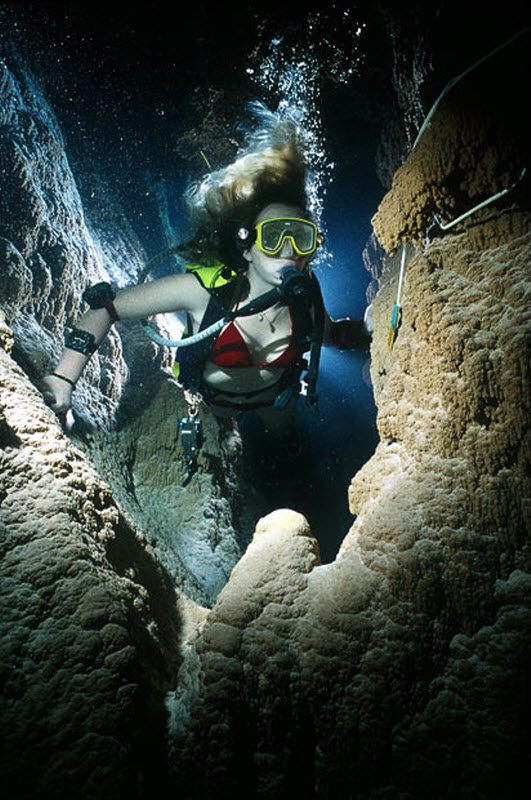 Фотография: Дайвинг в подводных пещерах №3 - BigPicture.ru