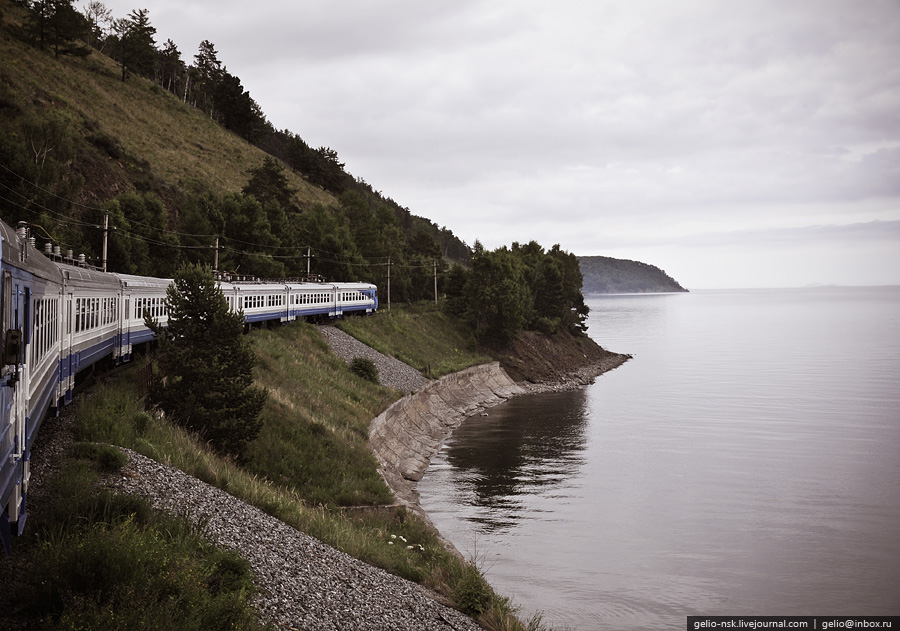 Фотография: Озеро Байкал: Кругобайкальская железная дорога №27 - BigPicture.ru