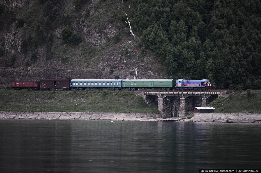Фотография: Озеро Байкал: Кругобайкальская железная дорога №26 - BigPicture.ru