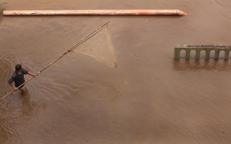 Фотография: Очередное наводнение в Китае №7 - BigPicture.ru