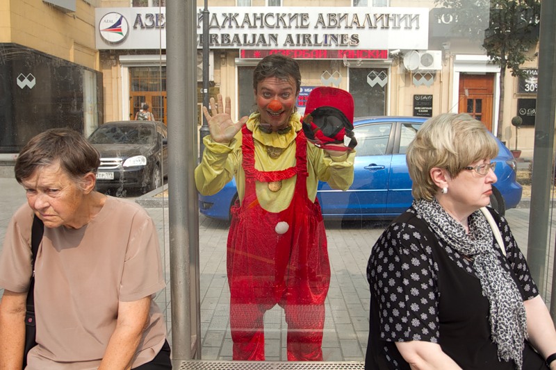 Фотография: Клоун в городе №15 - BigPicture.ru