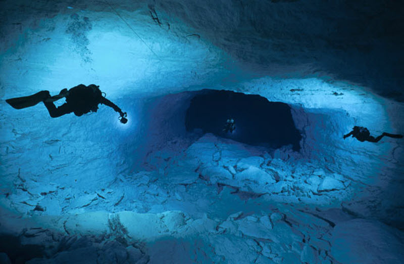 Фотография: Дайвинг в подводных пещерах №7 - BigPicture.ru