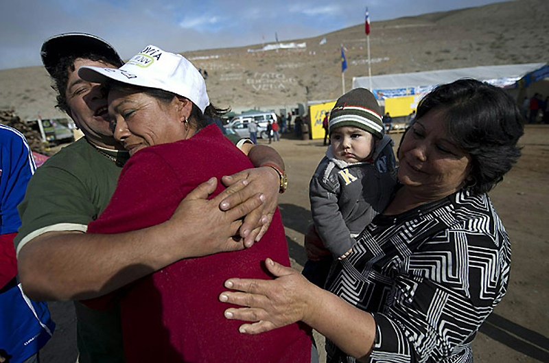 Фотография: Cпасение чилийских шахтеров №14 - BigPicture.ru