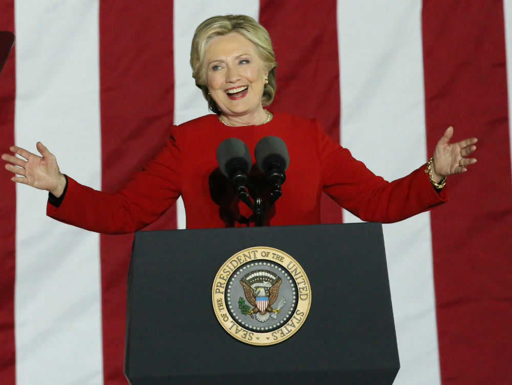 Фотография: Хиллари Клинтон одержала победу на президентских выборах в США №1 - BigPicture.ru
