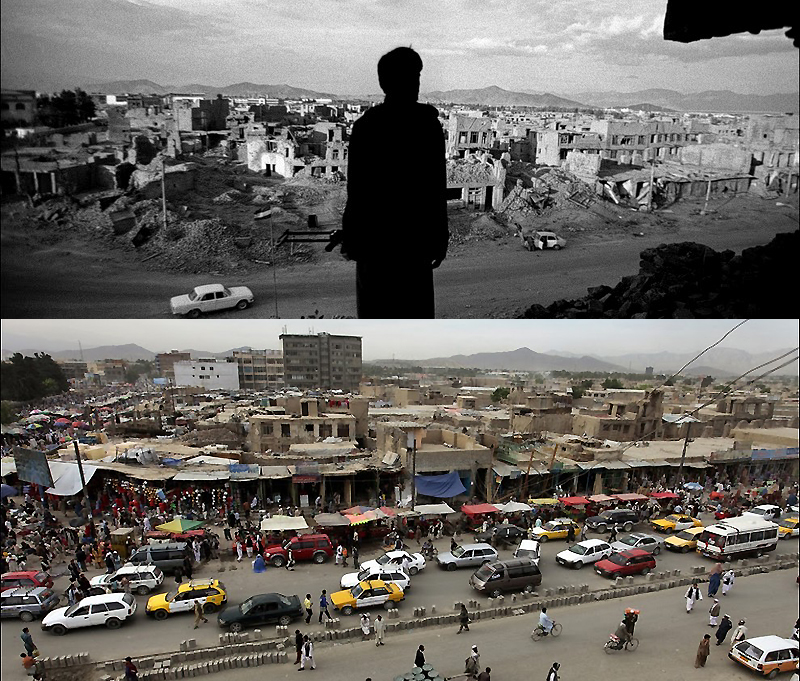 Афганистан в 1994 и 2010 году