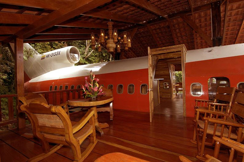 Фотография: Отель-самолет в Коста-Рике №1 - BigPicture.ru