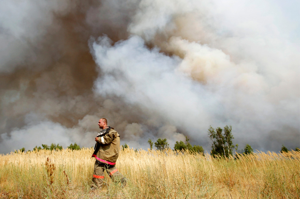 Фотография: Лесные пожары в России продолжаются (Часть 2) №12 - BigPicture.ru