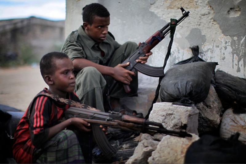 Фотография: Сомалийские дети-солдаты №1 - BigPicture.ru