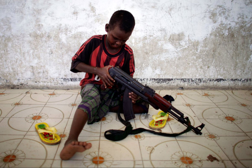 Фотография: Сомалийские дети-солдаты №3 - BigPicture.ru