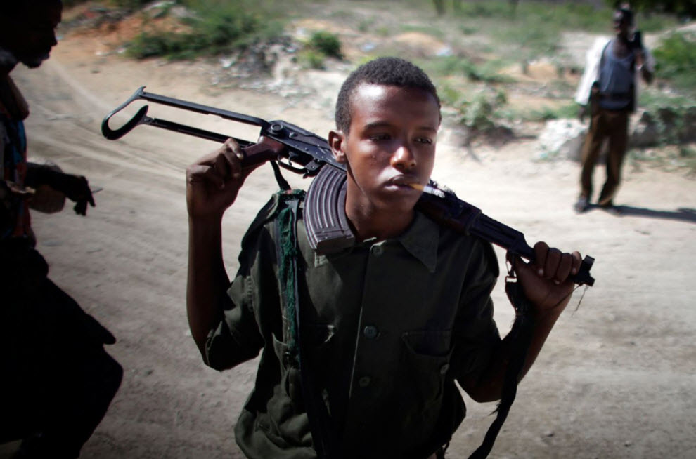 Фотография: Сомалийские дети-солдаты №4 - BigPicture.ru