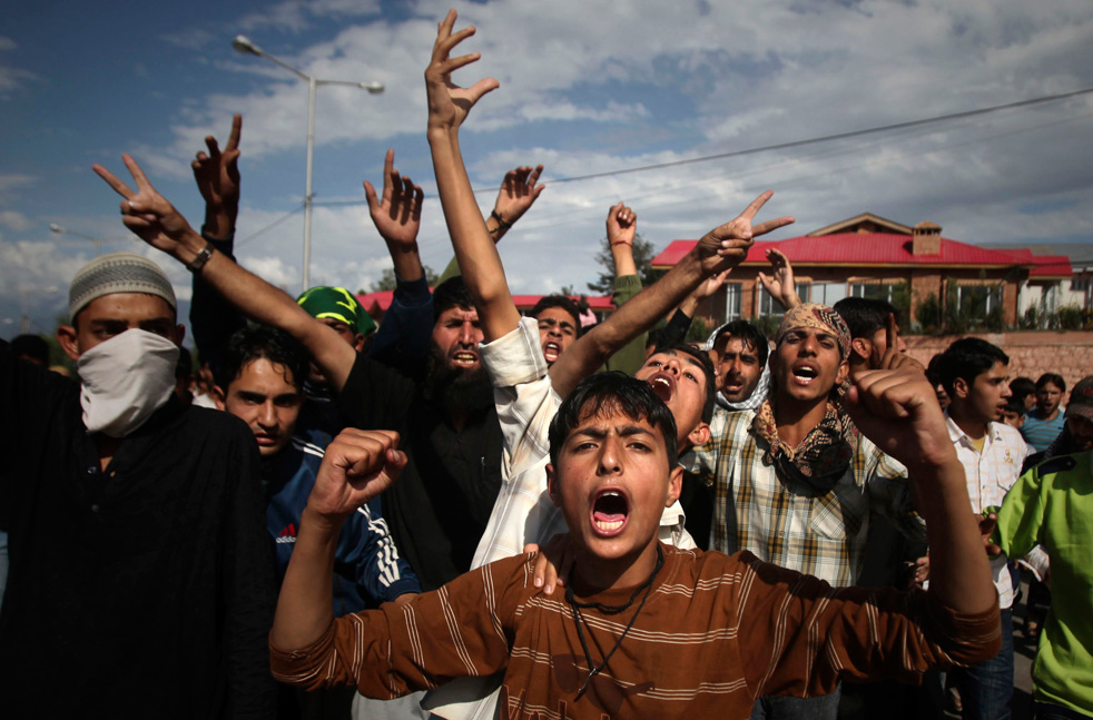 Фотография: Протесты в Кашмире №17 - BigPicture.ru