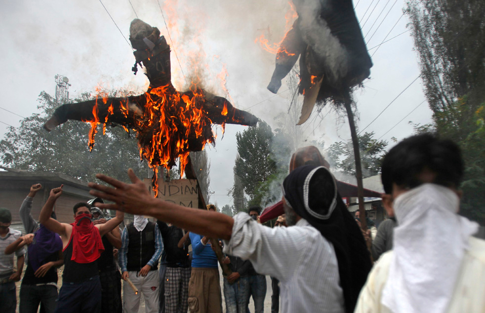 Фотография: Протесты в Кашмире №4 - BigPicture.ru