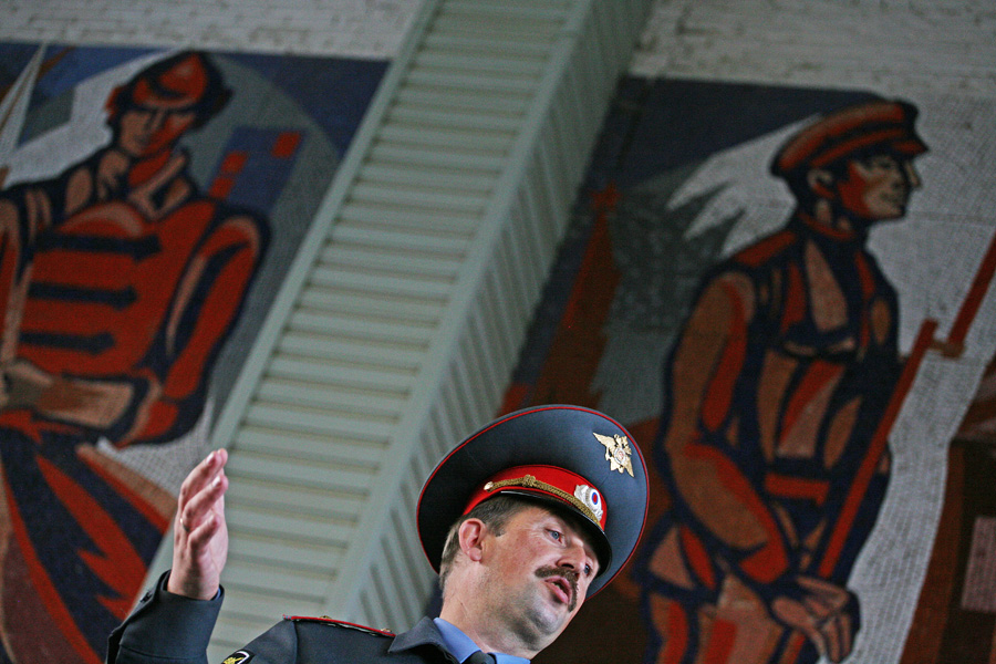 Фотография: 1-й оперативный полк конной милиции Москвы. №31 - BigPicture.ru
