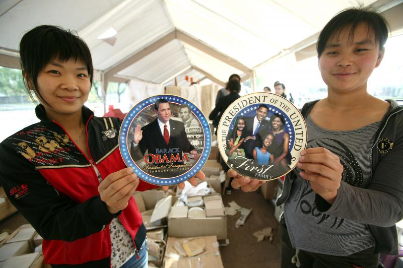 Фотография: Обама, каким его видят в Китае №6 - BigPicture.ru