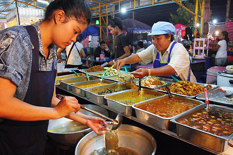 Фотография: Ночной рынок в Тайланде №8 - BigPicture.ru