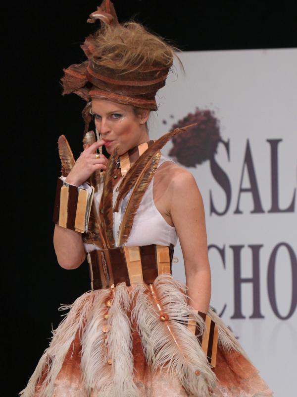 Фотография: Шоколадный показ моды: Salon du Chocolat в Париже №10 - BigPicture.ru