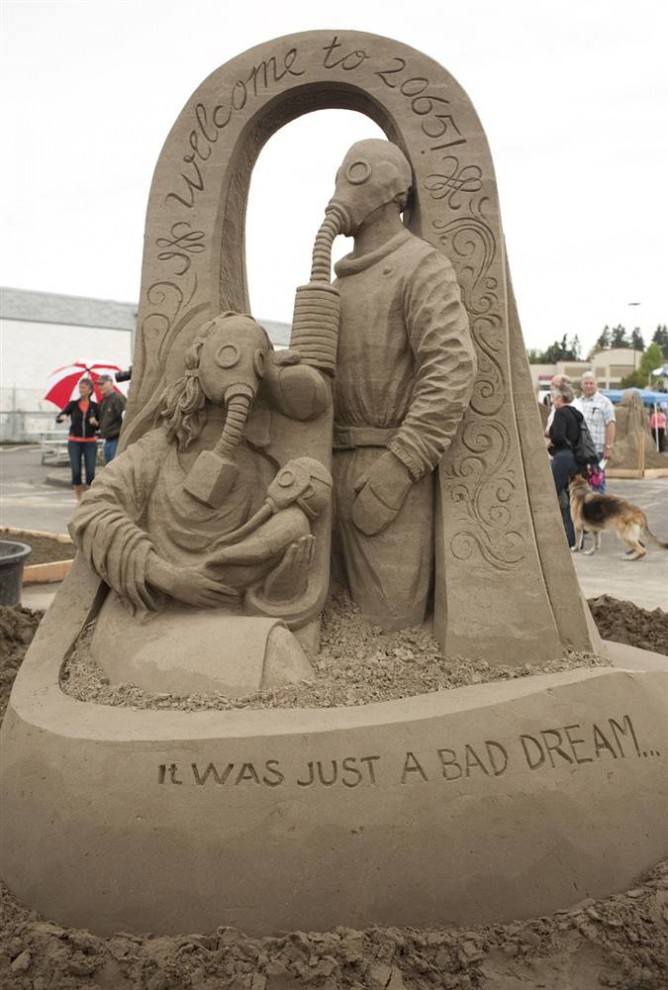 Фотография: Конкурс скульптур из песка №24 - BigPicture.ru