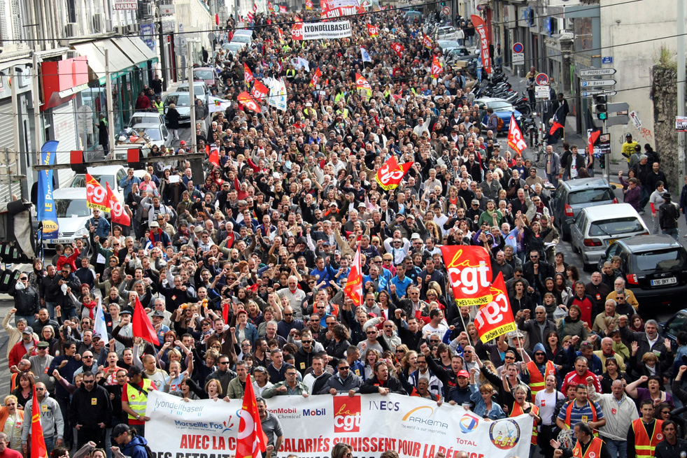 Фотография: Забастовки во Франции №21 - BigPicture.ru