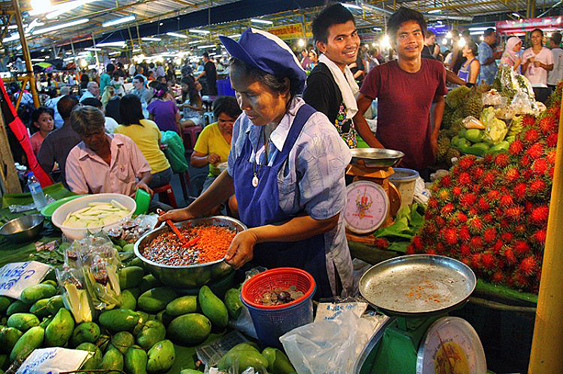 Фотография: Ночной рынок в Тайланде №13 - BigPicture.ru