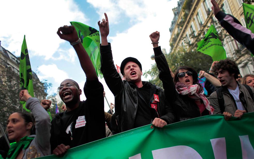 Фотография: Забастовки во Франции №19 - BigPicture.ru