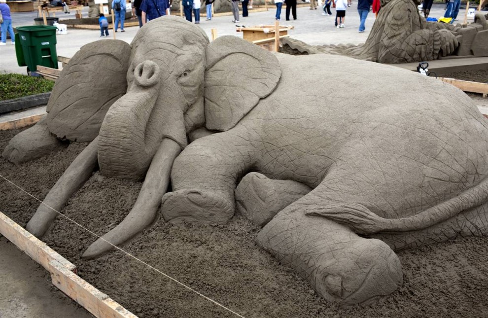 Фотография: Конкурс скульптур из песка №21 - BigPicture.ru