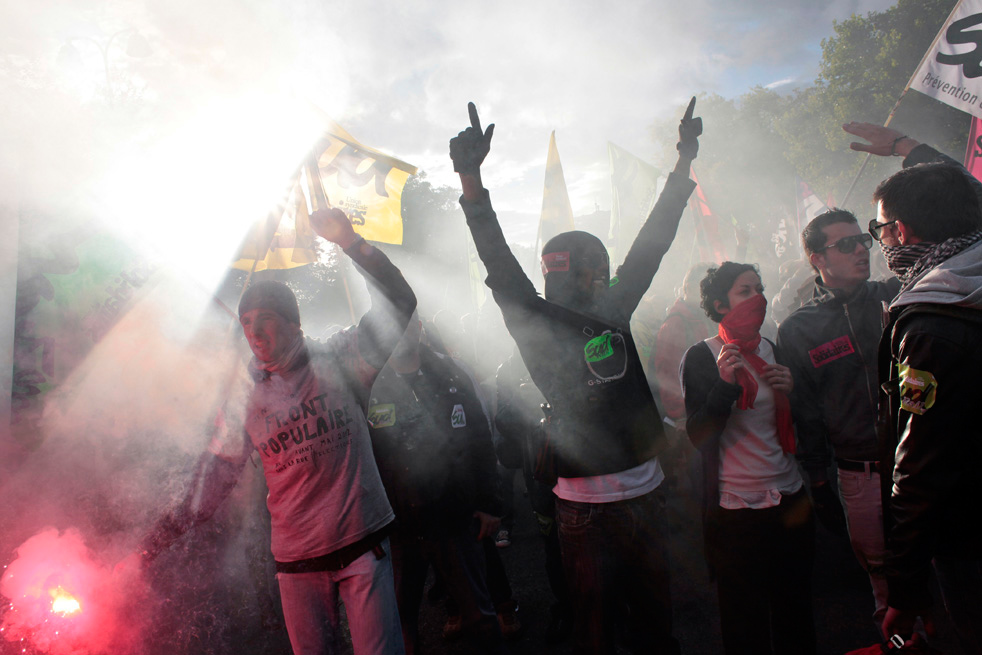 Фотография: Забастовки во Франции №16 - BigPicture.ru