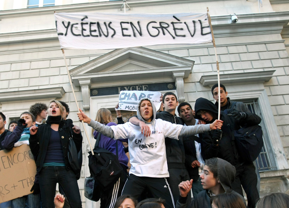 Фотография: Забастовки во Франции №10 - BigPicture.ru