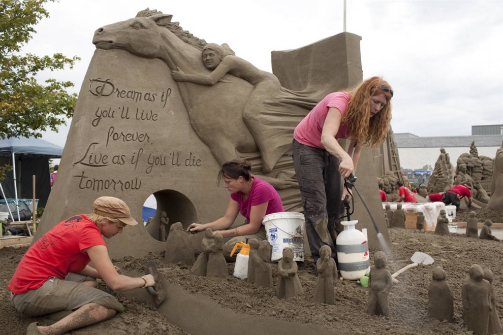 Фотография: Конкурс скульптур из песка №13 - BigPicture.ru