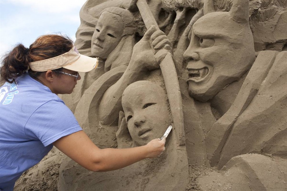 Фотография: Конкурс скульптур из песка №9 - BigPicture.ru