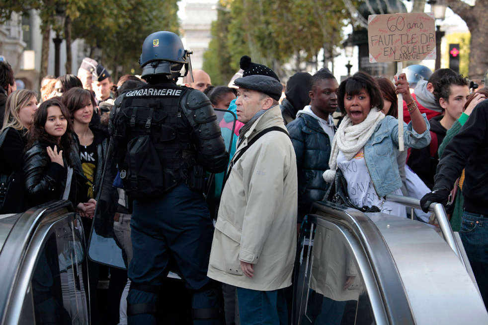 Фотография: Забастовки во Франции №5 - BigPicture.ru