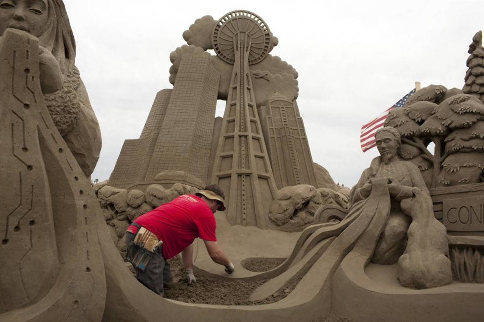 Фотография: Конкурс скульптур из песка №32 - BigPicture.ru