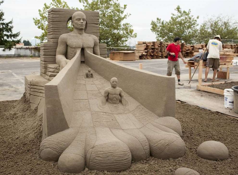 Фотография: Конкурс скульптур из песка №27 - BigPicture.ru