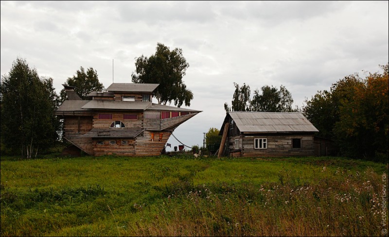 Дом корабль иваново фото сверху