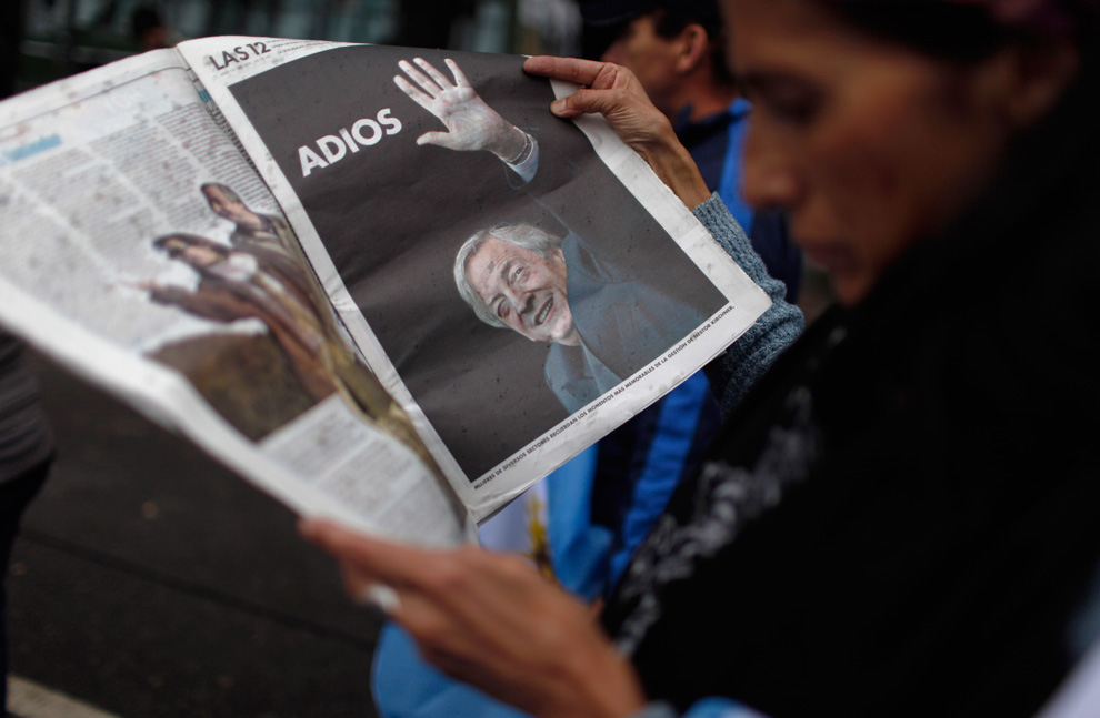 Фотография: Аргентина попрощалась со своим президентом №22 - BigPicture.ru