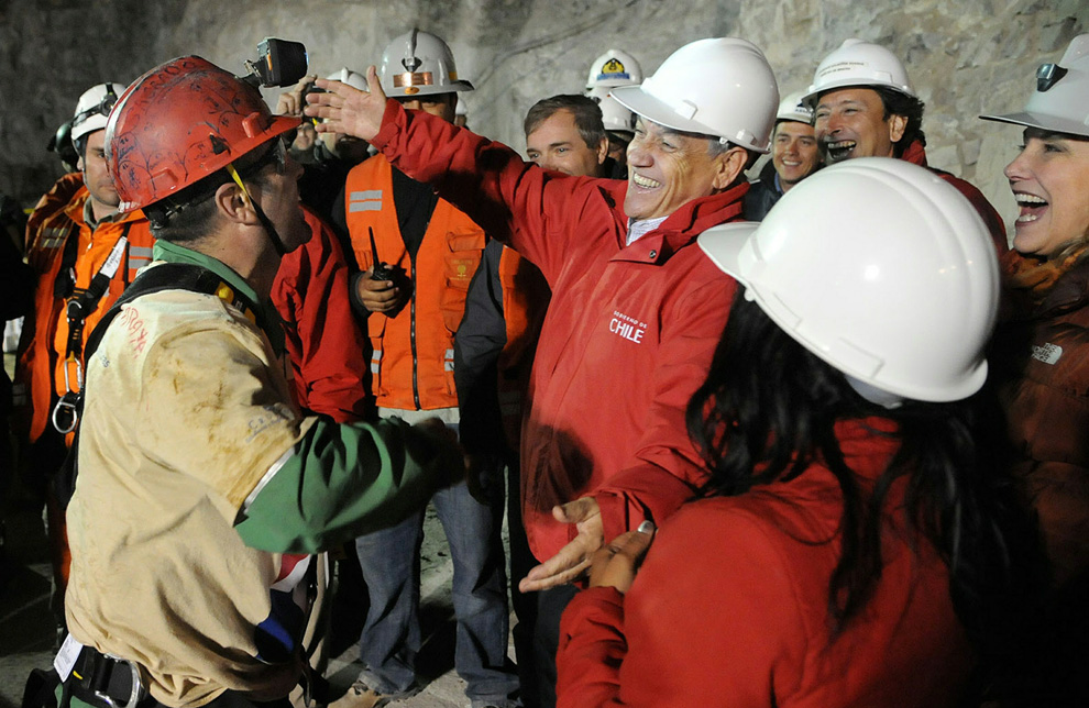 Фотография: Операция по спасению шахтеров в Чили (Часть 2) №20 - BigPicture.ru