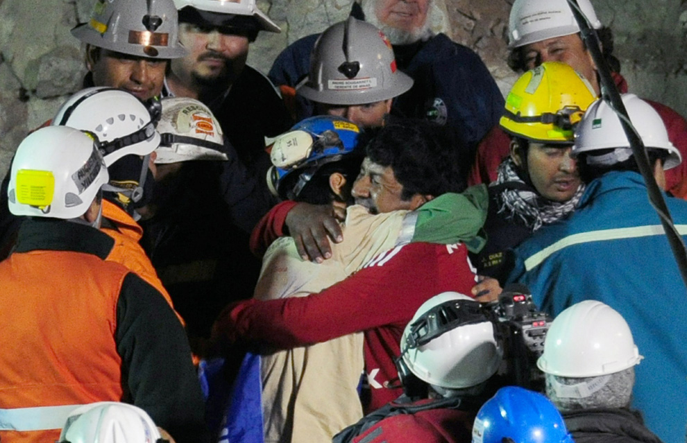 Фотография: Операция по спасению шахтеров в Чили (Часть 2) №22 - BigPicture.ru