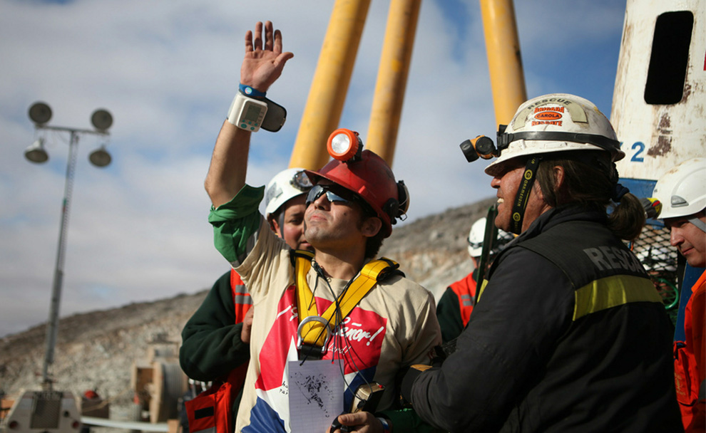 Фотография: Операция по спасению шахтеров в Чили (Часть 2) №28 - BigPicture.ru