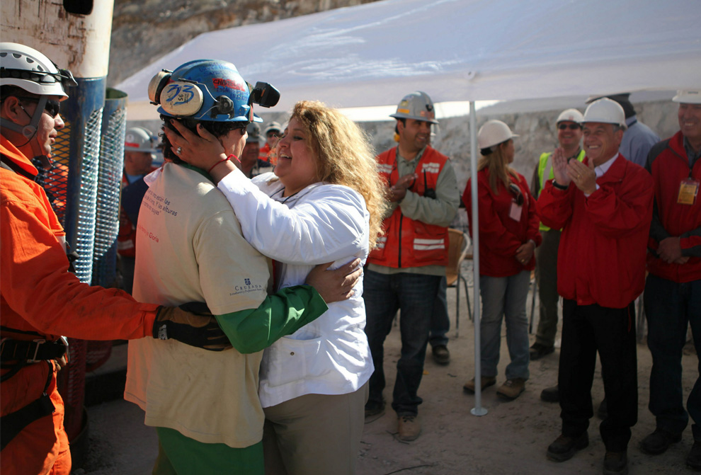 Фотография: Операция по спасению шахтеров в Чили (Часть 2) №43 - BigPicture.ru