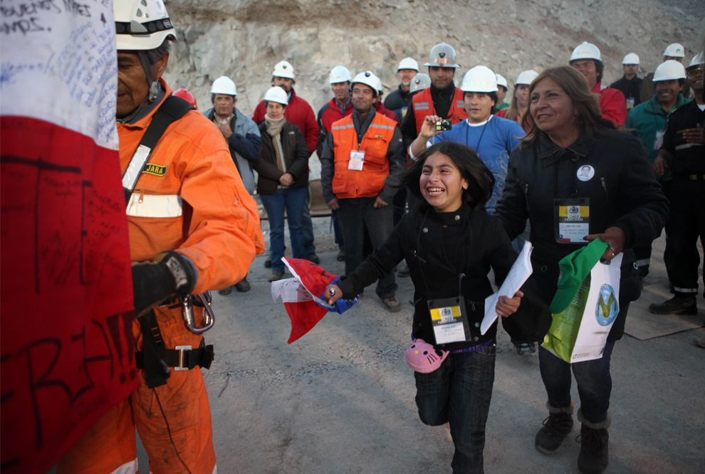 Фотография: Операция по спасению шахтеров в Чили (Часть 2) №46 - BigPicture.ru