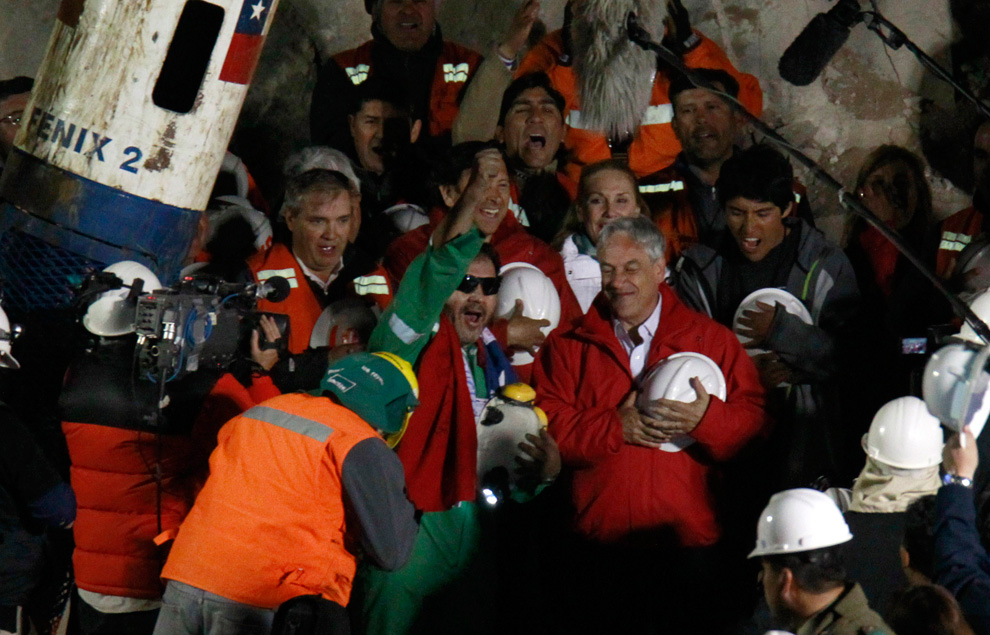 Фотография: Операция по спасению шахтеров в Чили (Часть 2) №48 - BigPicture.ru