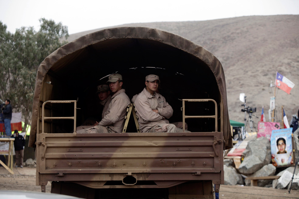 Фотография: Операция по спасению шахтеров в Чили (Часть 1) №22 - BigPicture.ru